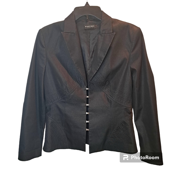 BLACKY DRESS BERLIN Women's Black  Jacket Blezer Size D38 - Picture 1 of 9